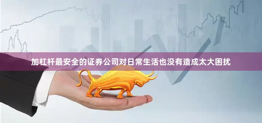 加杠杆最安全的证券公司对日常生活也没有造成太大困扰