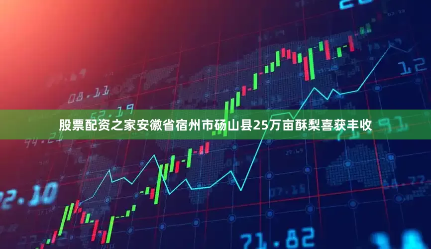 股票配资之家安徽省宿州市砀山县25万亩酥梨喜获丰收